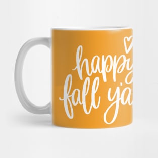 Happy Fall Y'all Mug